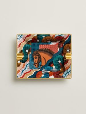 専用　　　HERMÈS-PARIS 馬デザイン灰皿 Cheval Vague ashtray | Hermès USA